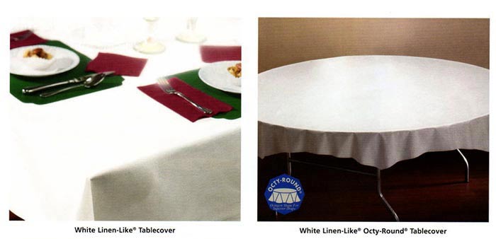 Linen-Like Table Covers