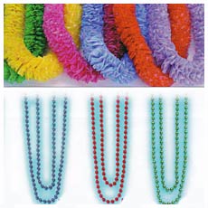 Hawaiian Poly Leis and Beads